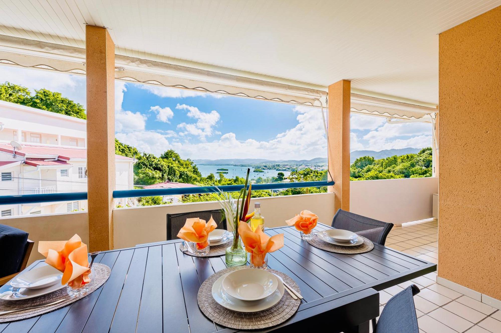 Maison Yole Bleue - Vue Sur Les Trois Ilets Exterior foto