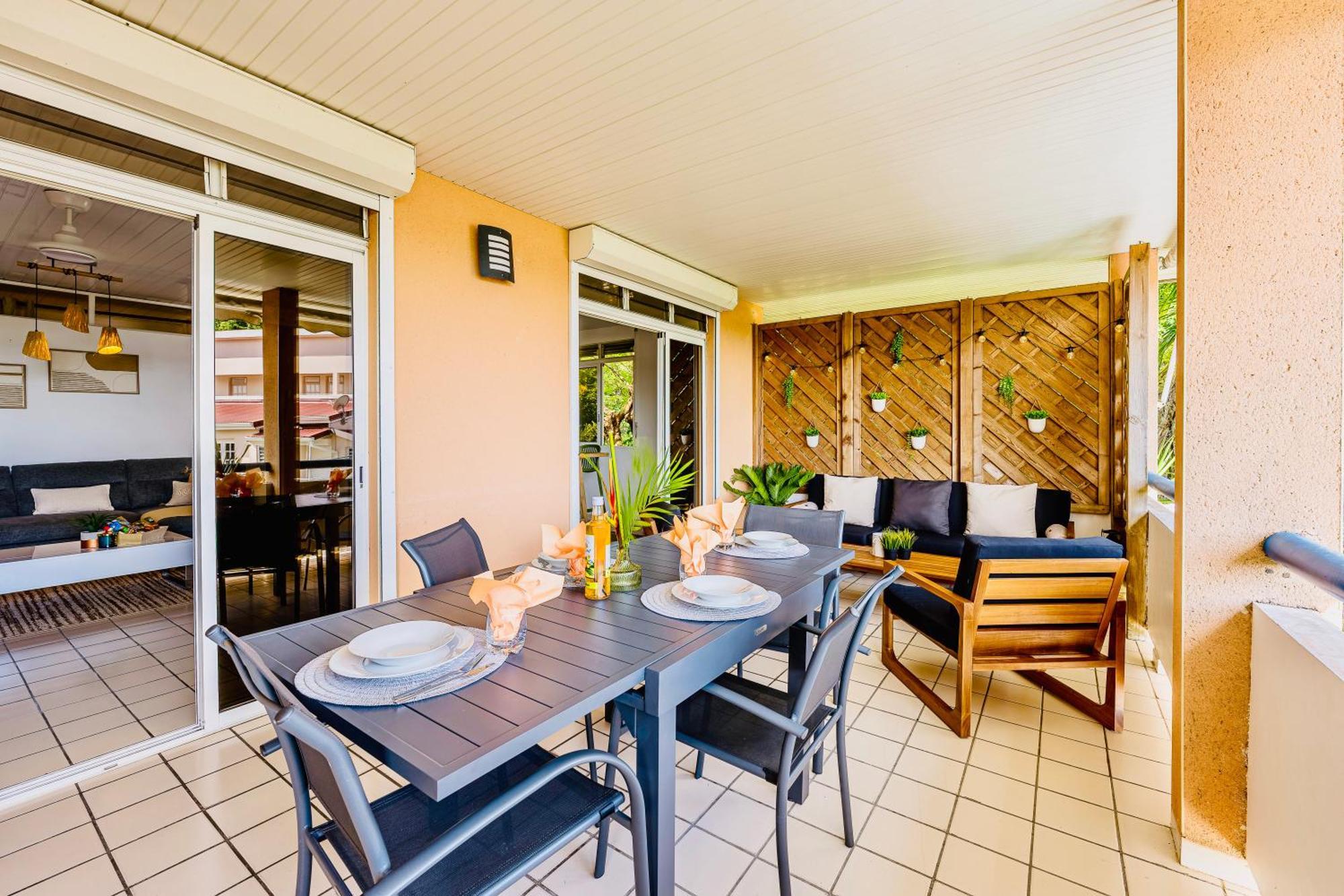 Maison Yole Bleue - Vue Sur Les Trois Ilets Exterior foto